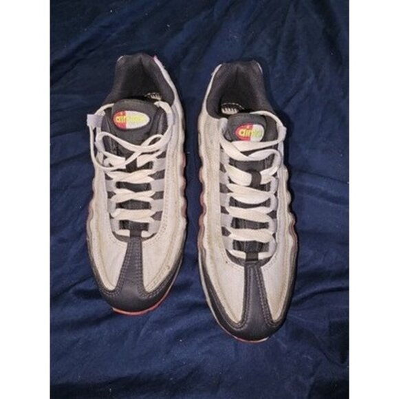 Nike Air Max 95 Rush Pink Volt Size 5Y Black Anthracite White - Picture 1 of 6